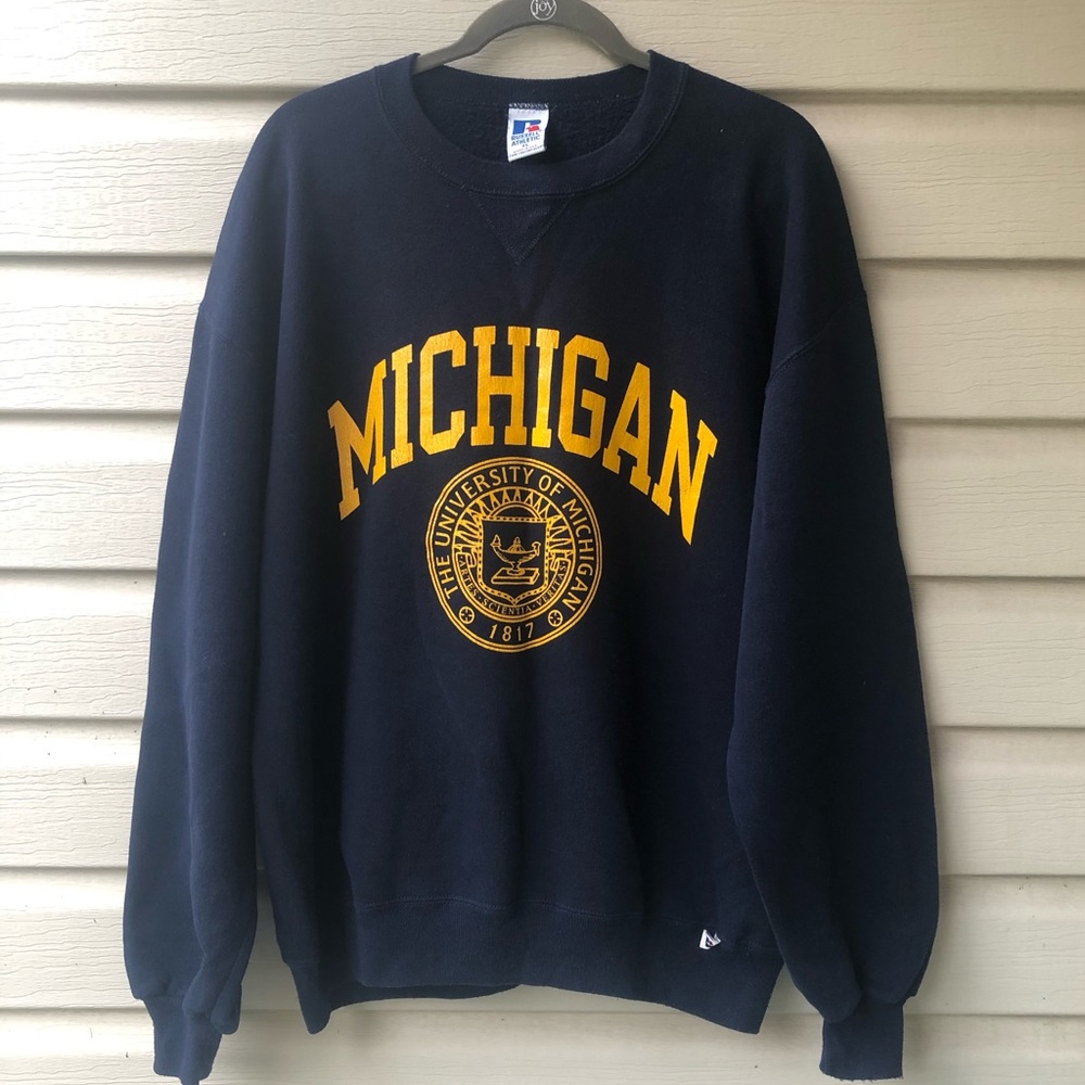 XL Russell Athletic Michigan Sweatshirt